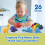 GKDOMS Αλφαβητικά Δεινοσαυράκια, 26 PCS Διπλής Όψης ABC με Κεφαλαία και Πεζά 3