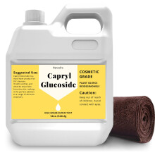12 oz Capryl Glucoside Liquid Natural Surfactant Premium Capryl Glucoside Liquid Cosmetics Grade Gentle on Skin Amazing Bubbles Suitable for Mak
