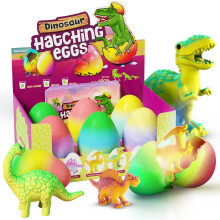 Dinosaur vajcka s prekvapenm pro deti - 6 balen - Roste o 600 % - Hracky Dino Vejce pro chlapce a dvky ve veku 3-8 let - Npady na drky Prty d