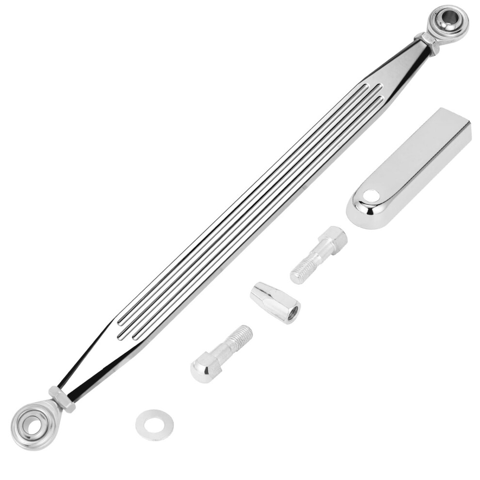 Ailmoto 2024 Chrome Shift Linkage Compatible For Harley Davidson Touring Street Glide Electra Glide Road Glide Road King Softail 1986-2024 783970244161
