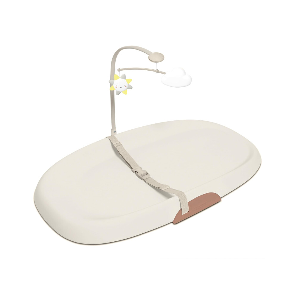 Skip Hop Nursery Style Wipe-Clean Changing Pad - Oat