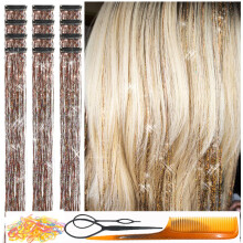 CelineBella Coffee Brown Hair -housukiinnike Party Cosplay -festivaaleille (24 tuuman pakkaus 12 kpl kahvia)
