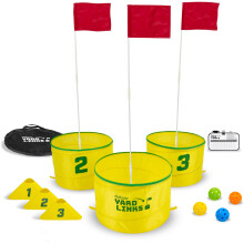 GoSports Yard Links golfspel met 3 emmers, tee-markers en 4 ballen