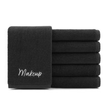 Arkwright Makeup Håndklæder - Pakke med 6 - Super Soft 100% Cotton Gentle & Lightweight Face Make Up Remover Washcloths Guest Essentials for Host