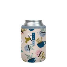 Sok It Can Sok hoes voor bier en frisdrank ge?oleerde neopreen hoes (botanische theekopjes 12oz blikje hoes)