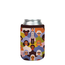 Sok It Can Sok hoes voor bier en frisdrank ge?oleerde neopreen hoes (Femme Force 12oz blikje hoes)