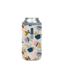 Sok It Can Sok hoes voor bier en frisdrank ge?oleerde neopreen hoes (botanische theekopjes 16oz blikje hoes)