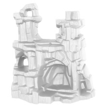 Timmee Battle Mountain Cen   rio - Exibi      o de figura branca e reproduzir um terreno nos fez