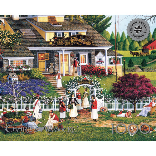 Buffalo Games - Silver Select - Charles Wysocki - Αγάπη - 1000 κομμάτια Παζλ για Ενήλικες 1