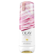 Olay Indulgent Moisture Body Wash for Women Infused with Vitamin B3 24hr Moisture Notes of Rose and Cherry Creme Scent 20 fl oz
