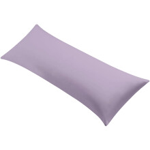 CirclesHome Pillow Protectors Single Pack Body (20 x 55) Zippered - 100% Cotton Breathable Pillowcases - Protects Pillows from Dirt Dust and Debris (