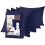 CirclesHome Protetores de Almofadas 4 Pack Standard com Zíper - 100% Algodão Respirável 1