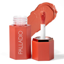 Palladio Vloeibare Blush voor Wangen & Lippen 2-in-1 Make-up Gezichtsblush Gewichtloze Cr?eformule Smudge Proof Langdurige Gepigmenteerde Blush Natuu