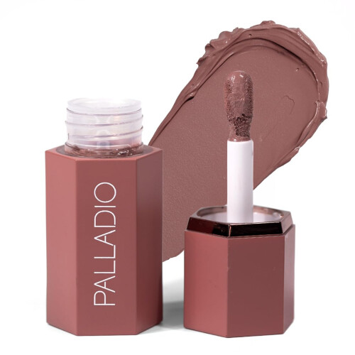 Palladio Ροζ Liquid για Μάγουλα & Χείλη 2 σε 1 Μακιγιάζ, Ελαφριά Κρέμα, Ανθεκτικό Ροζ