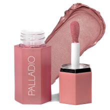 Palladio Vloeibare Blush voor Wangen en Lippen 2-in-1 Make-up Gezichtsblush Gewichtloze Cr?eformule Smudge Proof Langhoudende Gepigmenteerde Blush Na