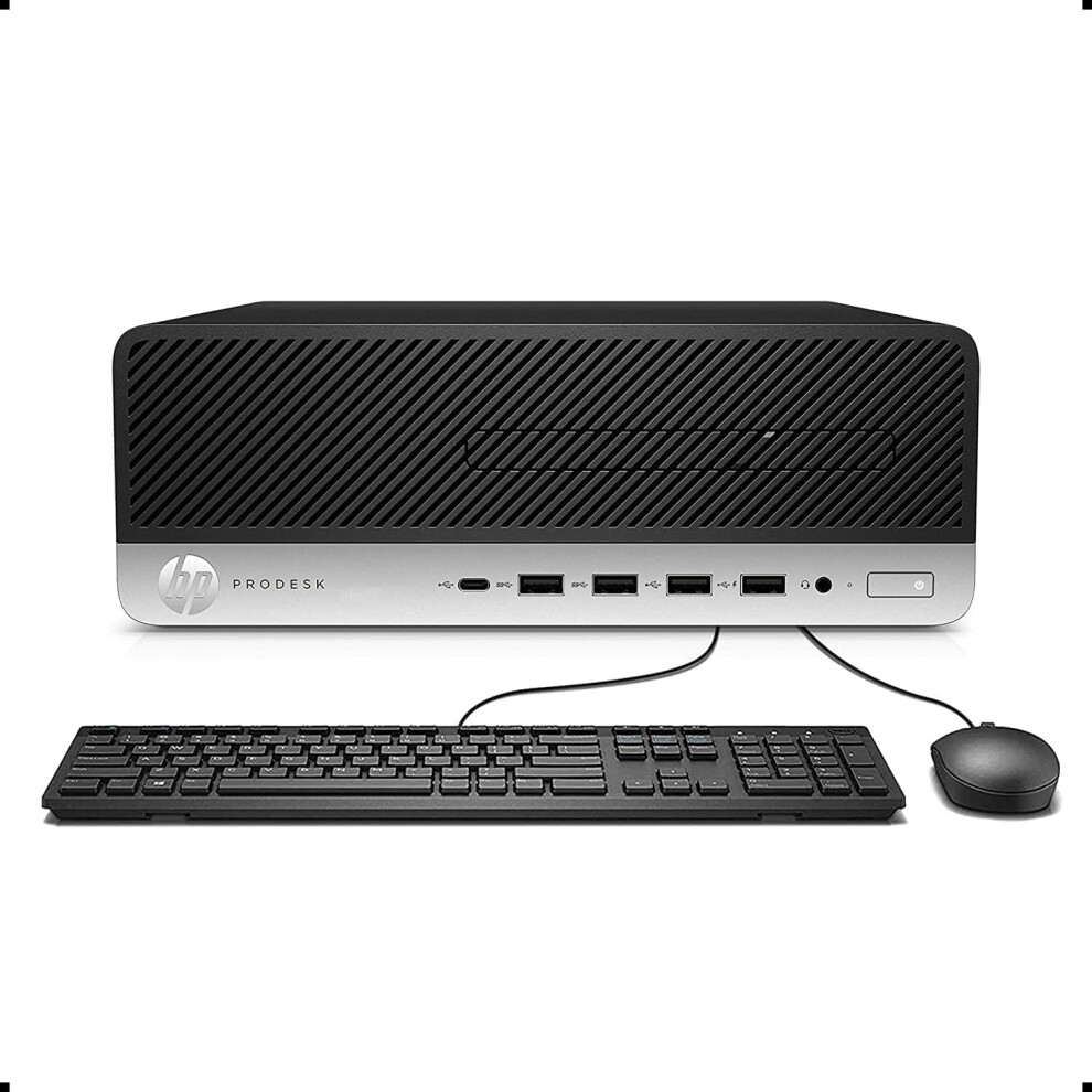 HP ProDesk 600 G3 SFF Business Desktop Computer Intel Core i5-6500 3.20 GHz 16GB DDR4 SDRAM 256 GB SSD  Keyboard and Mouse  Windows 10 Professional 64