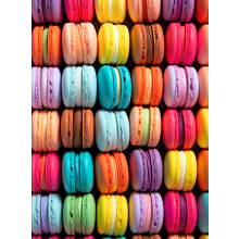 Cross & Glory - Macaron Palette Parade - 1000-dielna skladacka pre dospelých | Žiarivé farby | Saténový povrch pre menej odleskov | 20x27 palcov