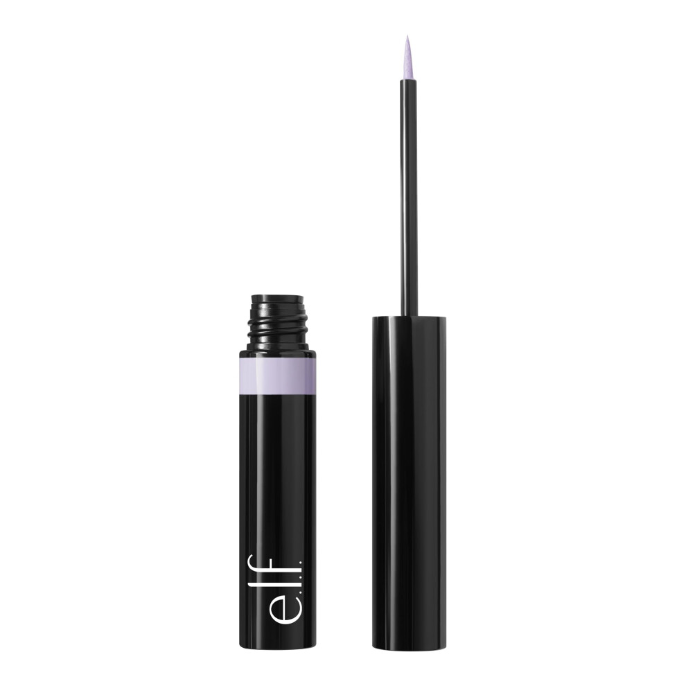 e.l.f. H2O Proof Inkwell Eyeliner Pen  High-pigment  Waterproof Liquid Eyeliner  Delivers A Matte Finish  Vegan & Cruelty-free  Lavender Daze