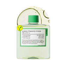 FULLY Green Tomato Toner Pore Tightening with 95% Green Tomato Extract and VIT C Skin Soothing and Hydrating Fragrance Free Vegan & Dermatological