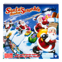 Santa's Rooftop Scramble is A Family Board Game Full of The Magic of Christmas Where Players Act As Santa Collect and Deliver Presents to The Right H