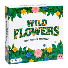 Wild Flowers Family Fun Strategy Game Grow & Claim Flowers by Placing Tiles & Bumble Bees to Secure Your Blooms Before Others Complete Garden C