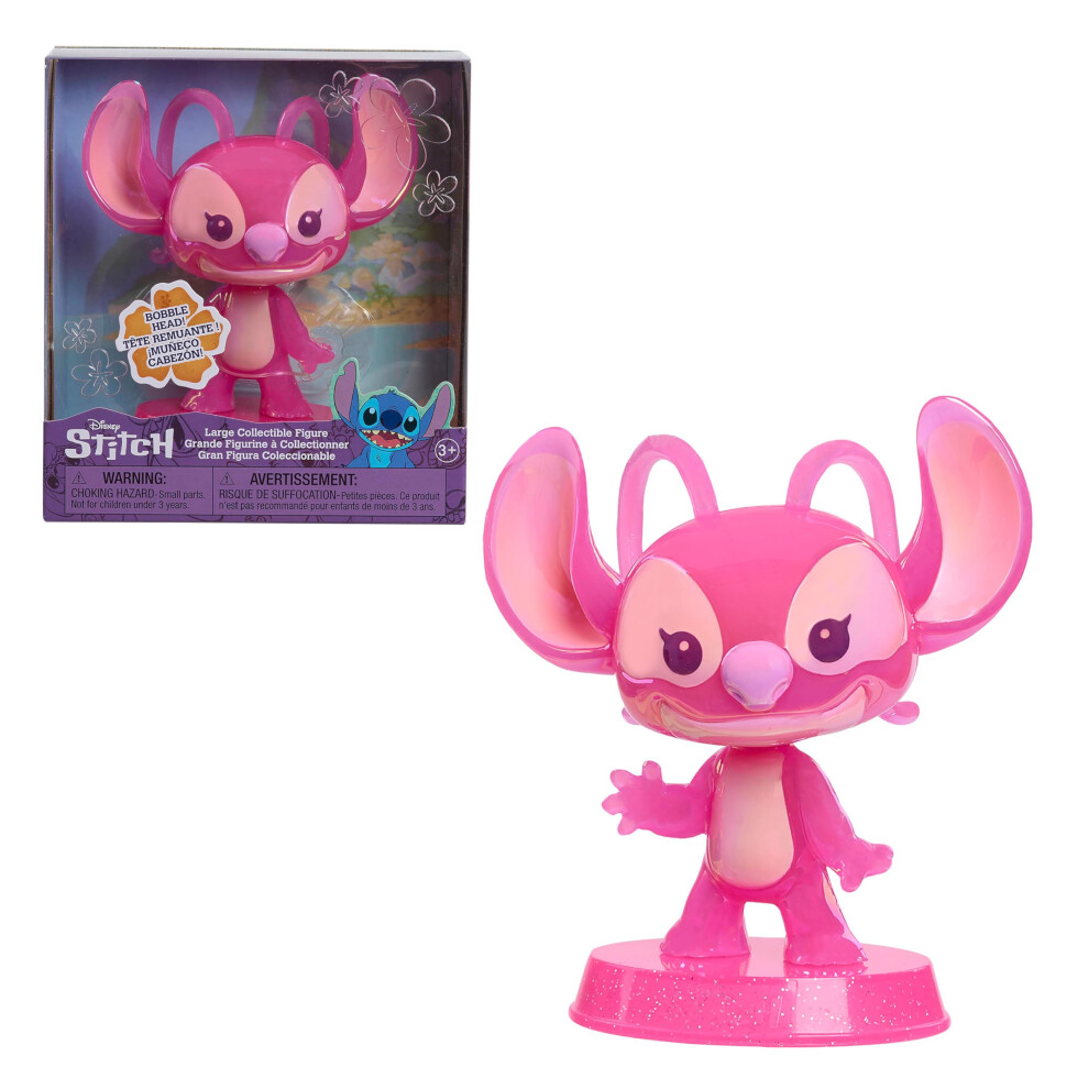 Just Play Personaggio Da Collezione Grande Di Angel Da Disney Stitch, 12,7 Cm, Personaggi Da Collezione, Alieno, Giocattoli Per Bambini Dai 3 Anni-image