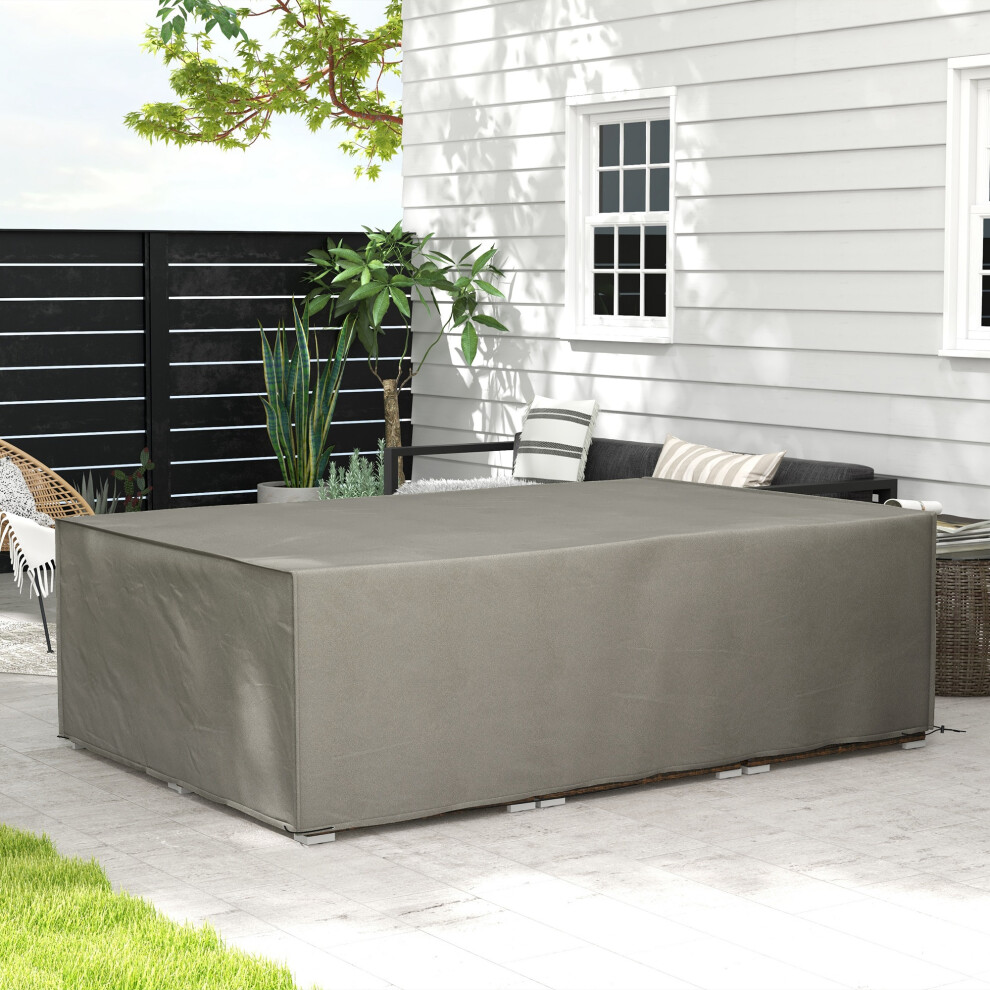 Outsunny Garden Furniture Cover Outdoor Waterproof Rattan Set Rain Protection
