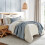 Levtex Home - Mills Waffle - Conjunto de Colcha Twin/Twin XL - Algodão Chambray Waffle 4