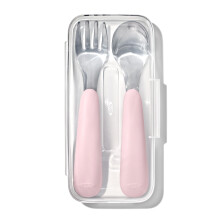 OXO Tot On-The-Go Gabel- und Löffelset – Blossom
