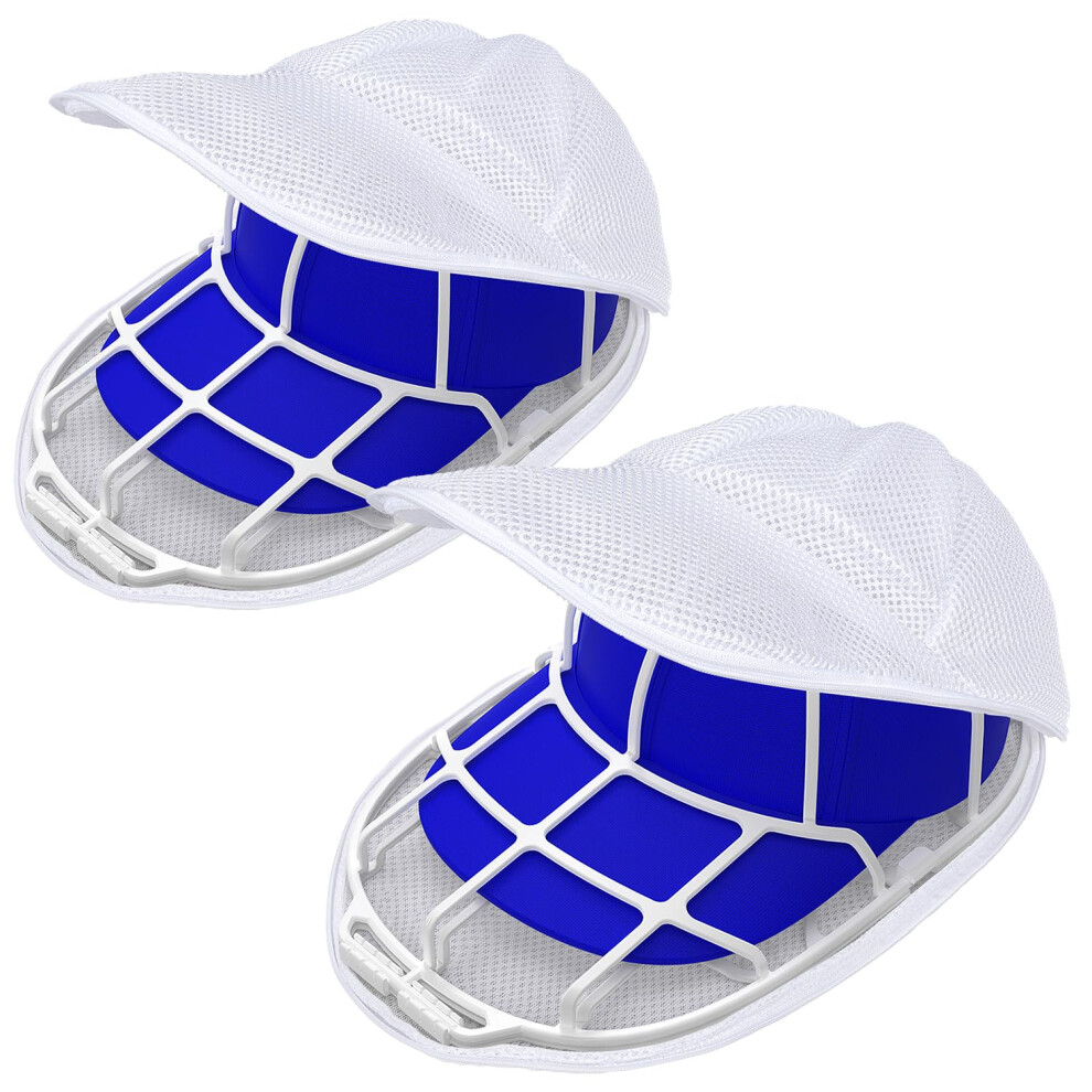 Lot De 2 Lave-Chapeaux Avec Sacs En Filet Pour Adultes Et Enfants, Cadre De Lave-Chapeaux, Lave-Vaisselle, Protection, Organisateur De Rangement-image