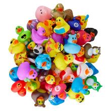 Brinquedo de Pato de Borracha - 50 Unidades - Brincadeira Sensorial, Alívio do Estresse, Presentes de Aniversário