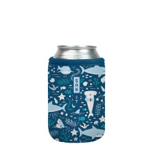 Sok It Can Sok-hoes voor bier en frisdrank ge?oleerde neopreen hoes (Happy Sharks 12oz Can Sleeve)