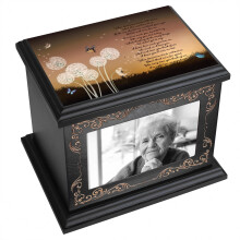 Urnas de cremao para cinzas humanas Urnas funerrias adultas masculinas ou femininas para cinzas com moldura para fotos Caixa de urnas de madei