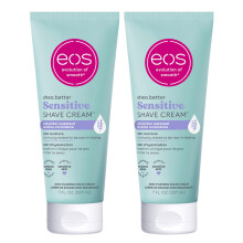 eos Shea Better Sensitive Skin Women's Shave Cream- Fragrance-Free 14 fl oz 2-Pack