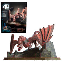 Spin Master Games 4D Postavte si dum draka Caraxes Dragon 3D model Kit 101 ks Stoln D?cor Puzzle Game of Thrones pro dospel 3D puzzle pro dospel a