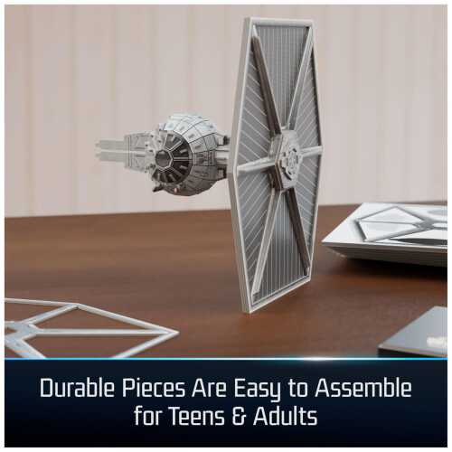 4D Κατασκευή, Μοντέλο Tie Fighter 3D Star Wars 120 Τεμάχια, Παιχνίδια Star Wars, Διακόσμηση Γραφείου 2