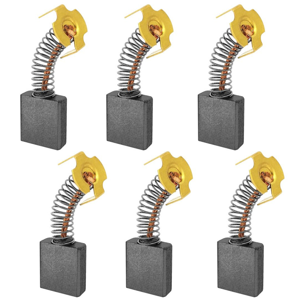 614367-00 Szczotka Weglowa Do Dewalt D24000 / DW713 / DW715 / DW716 Zastepuje BTS21-D04 5140024-30 0502025007 999044 Pila Ukosna (6 Szt.)-image