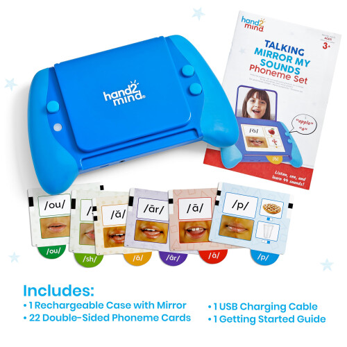 hand2mind Talking Mirror My Sounds Phoneme Set, Språkterapi och Phonics Manipulatives 1