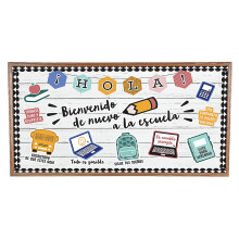 Fun Express spagnolo Back to School Bulletin Board Set - 46 PC