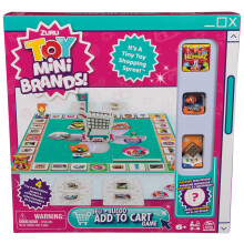 Spin Master Games Toy Mini Brands Add to Cart Game 4 Collectible Toy Mini Brands Figures Family Game Christmas Gifts for Kids for Ages 6+
