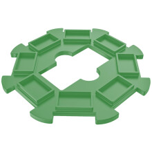 Volareo Mexican Train Hub - Replacement Hub Centerpiece for Mexican Train Dominoes (Green)