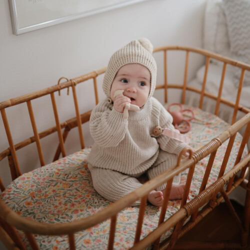 mushie Silicone Baby Teether Toy | Dog Figurine Teether 1