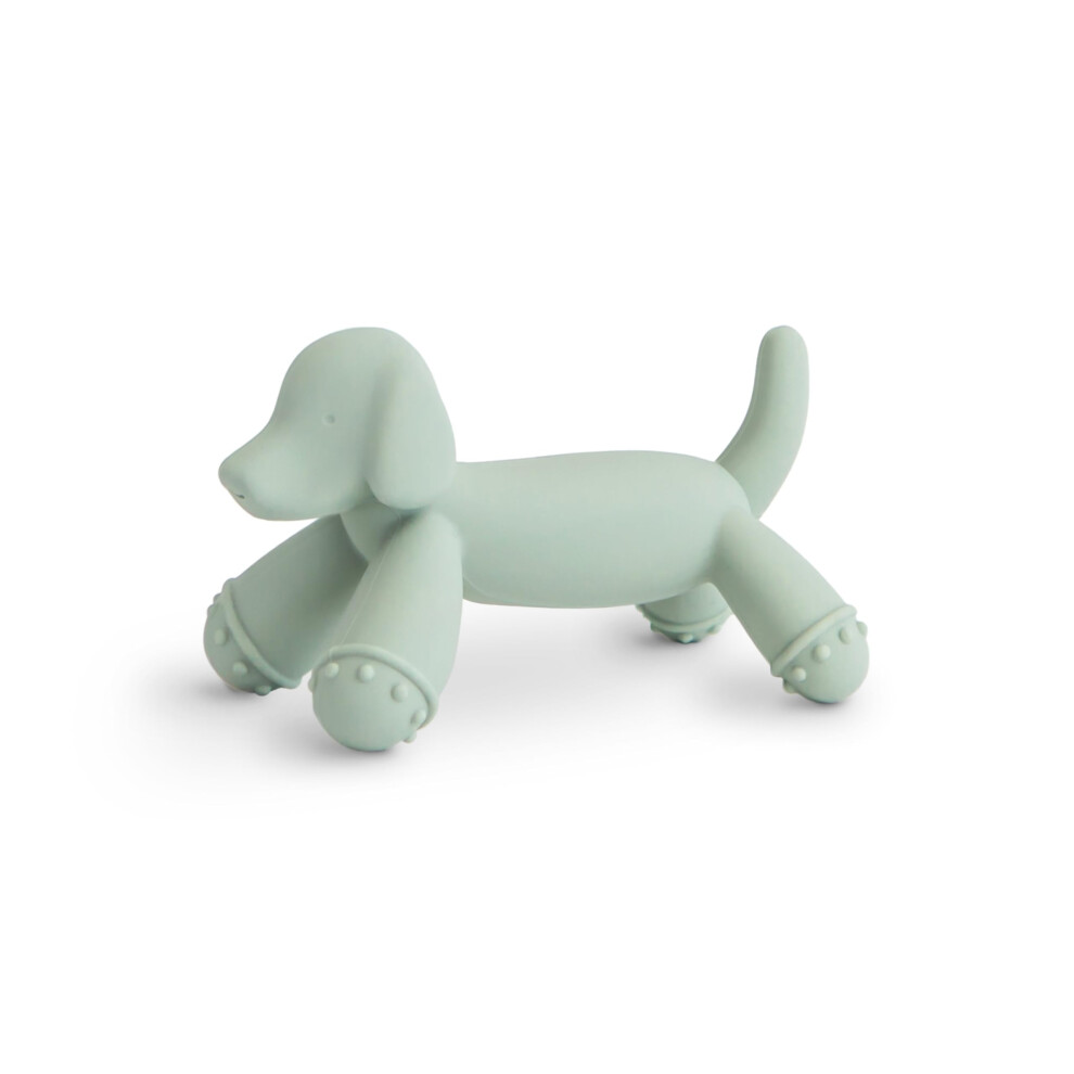 Silicone Baby Teether Toy | Dog Figurine Teether Mushie