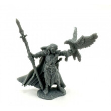 Wood Elf King Miniature 25mm Heroisk skala Figur Dungeon Dwellers Reaper Miniature
