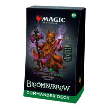 Magic: The Gathering Bloomburrow Commander Deck - Squirreled Away (100-kartov bal cek, 2-kartov zberatelsk booster + pr slu enstvo)