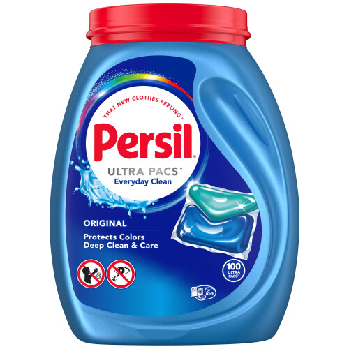 Persil Lessive Persil Ultra Pacs Original Everyday Clean, 100 unit   s