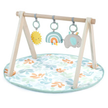 Einfallsreichtum: Ity Sun Valley Holzspielzeug Arch & Play Matte faltbare A-Frame-Bar mit 3 abnehmbaren Spielzeug-maschinellen Matte Unisex fr A