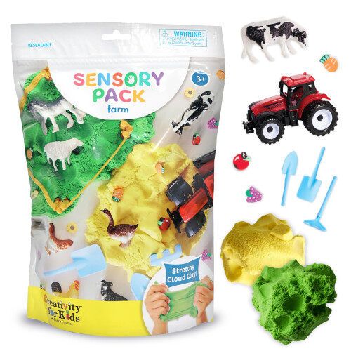 Sensory Pack για Παιδιά: Αγροτική Θέμα, Μηχανές και Ζωάκια για 3-4+ Χρονών