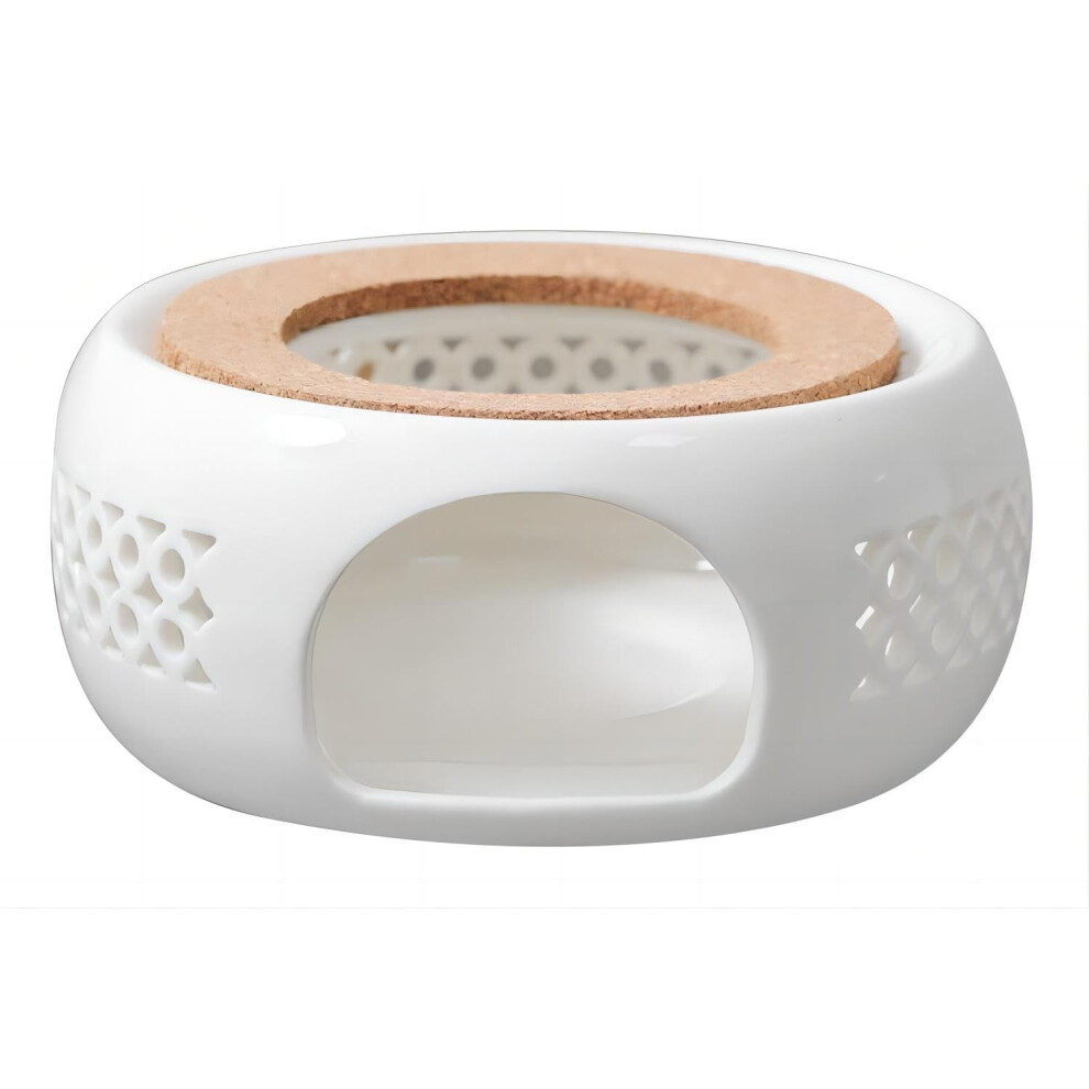 Ceramiczny Czajnik Cieplejszy Z Poduszka Korkowa Teapot Grzejnik Herbata Swiatla Cieplejsza Odpowiednia Do Czajnika I Kubkw 6 Cali-image