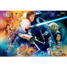 Buffalo Games - Star Wars - The Force is Strong with This One - 2000 Piece Jigsaw Puzzle for Adults -Challenging Puzzle Perfect for Game Nights -
